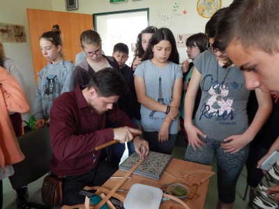 Iskolánk tanulói Cereden.
